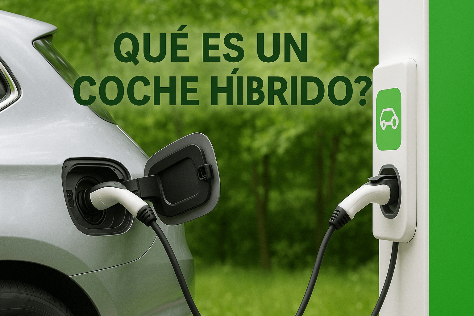 ¿Qué es un coche híbrido?